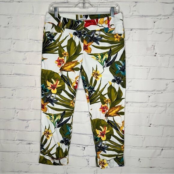 Cache size 6 tropical pants - Picture 1 of 4
